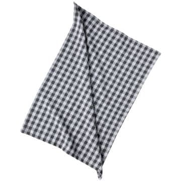 Ljubki dom Kuhinjska krpa GINGHAM 60x40 cm, siva