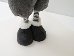 Ljubki dom Okrasni škratek GNOME 90 cm, siv