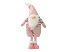 Ljubki dom Okrasni škratek GNOME 90 cm, roza