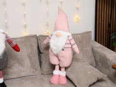 Ljubki dom Okrasni škratek GNOME 90 cm, roza