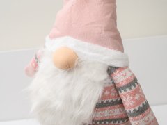 Ljubki dom Okrasni škratek GNOME 90 cm, roza
