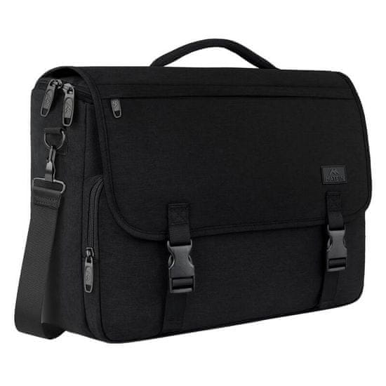 Matein Messenger Bag torba za prenosnik 15.6'', črna