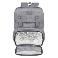 Matein Lunch Bag termo torba / nahrbtnik za notebook 15.6'', siva