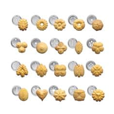 MARCATO Testomat z nastavki Biscuits Classic / 20-delni / aluminij, inox
