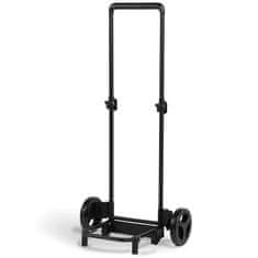 Nakupovalni voziček Easy New 40l / rdeč / kovina, poliester, pvc