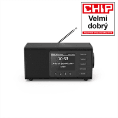 Hama digitalni radio DR1000, FM/DAB/DAB+, črn