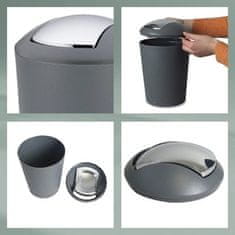 Kela Kela KL-24385 Kozmetična košara MARTA 5 l plastična modra