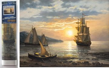 Norimpex diamantna slika Jadrnica 30x40cm