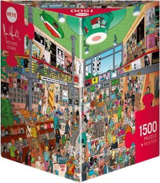 Heye Puzzle Glasbena trgovina 1500 kosov