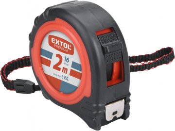 Extol Premium Merilni trak, 2m, širina traku 16mm