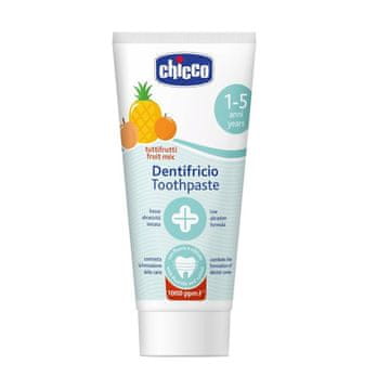 Chicco Zobna pasta Sadna mešanica s fluoridom 50ml, 1-5 let