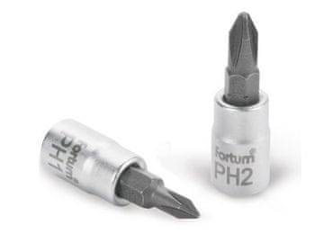 Fortum Vtična glava (4701813) PH, 1/4, PH 3, L 37mm, CrV/S2