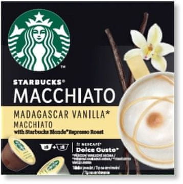 Starbucks Kavne kapsule Madagascar Van. Latte Macc 12cap