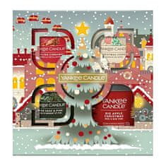Yankee Candle Darilni set kozarec in 3 votivne sveče v majhnem kozarčku