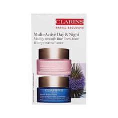 Clarins Darilni set za dnevno in nočno nego kože Multi-Active
