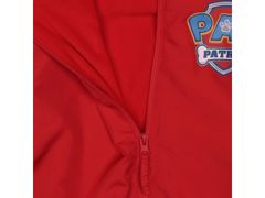 Paw Patrol Paw Patrol Rdeča jakna za dečka, vetrovka s kapuco, podložena s flisom 7-8 lat 122-128 cm