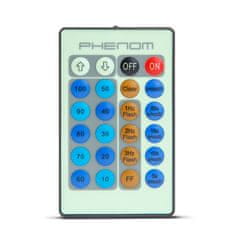 PHENOM NEON LED trak toplo bel 5m s kontrolerjem in napajalnikom 220-240V 2835 SMD, 120 LED/m, 6W/m