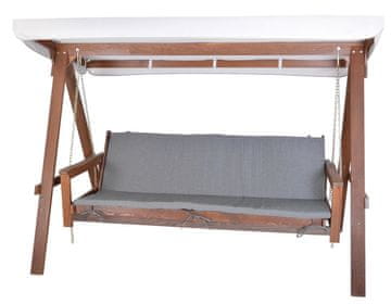 Rojaplast Lesena gugalnica ADELAIDA - taupe