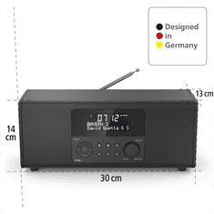 Hama Digitalni radio DR1400, FM/ DAB/ DAB+