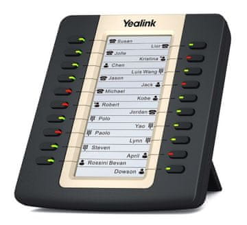 YEALINK EXP20 ekspl. modul z LCD-jem, 20 kosov, za tel. T27/T29