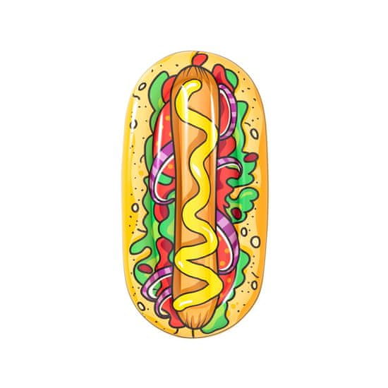 Bestway Napihljiv ležalnik Hot Dog, 190x109 cm