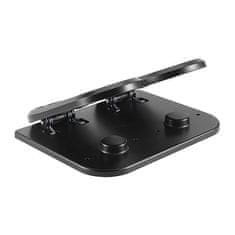 Ultradesk FOOTPODIUM črn, plastika počivalnik za noge