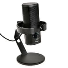 AIWA kondenzatorski USB mikrofon PDM-10, z namiznim stojalom