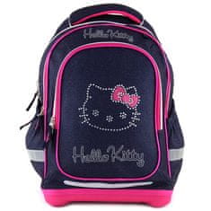 Target Ciljni nahrbtnik šole, Hello Kitty, temno modra