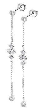 Lotus Silver Elegantni viseči uhani Pure Essential LP3665-4/1