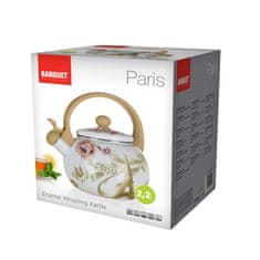 Banquet Žvižgajoči emajlirani čajnik PARIZ 2,2 l
