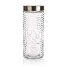Banquet Stekleni kozarec SINTA 1800 ml, s pokrovom, komplet 6 kosov