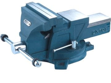 Extol Premium Vrtljivi primež (8812623) 125 mm, 7,5 kg, odprtina 100 mm, vpenjalna sila 10 kN