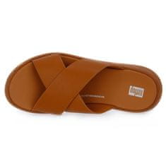 FitFlop Japanke rjava 37.5 EU F Mode Leather Platform Cross