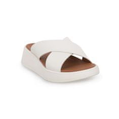 FitFlop Japanke krem 38 EU F Mode Leather Platform Cross