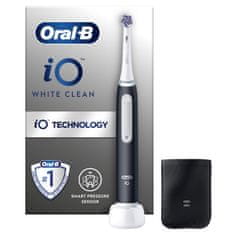 Oral-B iO Series 3 White Clean električna zobna ščetka, črna