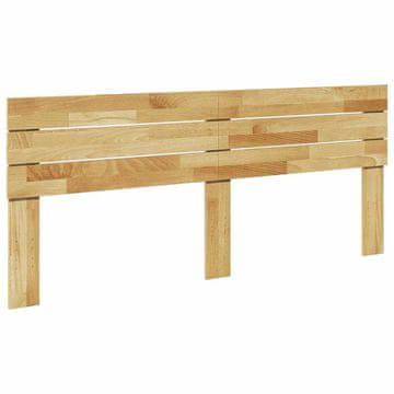 Vidaxl vidaXL Vzglavje postelje 180 cm masiven les hrast