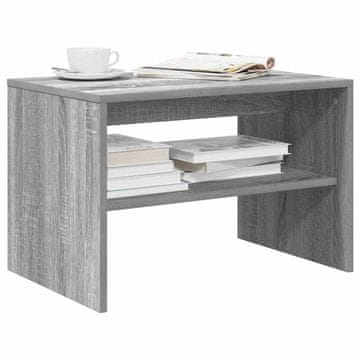 Vidaxl vidaXL TV omarica sonoma siva 60x40x40 cm lepljen les