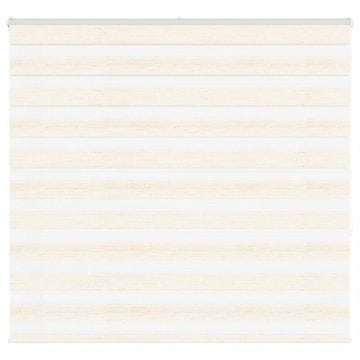 shumee vidaXL Zebra senčilo bež marmor 160x150 cm tkanina širina 155,9 cm