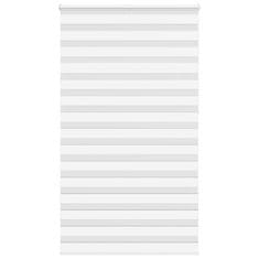 shumee vidaXL Zebra senčilo bela 130x230 cm tkanina širina 125,9cm poliester