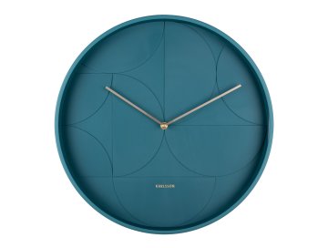Karlsson stenska ura Echelon Circular - modra