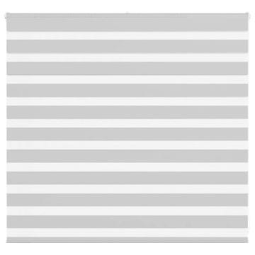 shumee vidaXL Zebra senčilo svetlo sivo 160x100 cm tkanina širina 155,9 cm