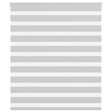 shumee vidaXL Zebra senčilo svetlo sivo 120x150 cm tkanina širina 115,9 cm