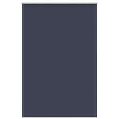 shumee vidaXL Rolo zatemnjena temno modra 165x210 cm Širina tkanine 161,6 cm