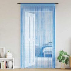 shumee vidaXL Zavese iz nitk 2 kosa 140x250 cm svetlo modre barve