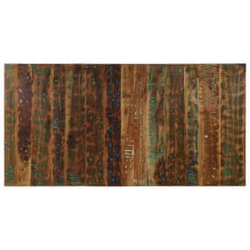 Vidaxl Naglavna deska Multicolor 160 cm Masivni les Reclaimed