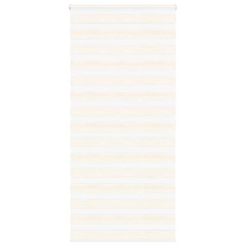 shumee vidaXL Zebra senčilo bež marmor 105x200 cm tkanina širina 100,9 cm