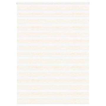 shumee vidaXL Zebra senčilo bež marmor 165x230 cm tkanina širina 160,9 cm