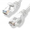 shumee Kabel ETHERNET KABEL Patchcord U/UTP 5e RJ45 / RJ45 10 m bel INTERNET