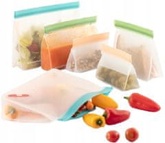 shumee Zags 6-pack ECOfriendly hermetično zaprte vrečke za hrano