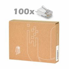 Ubiquiti RJ45 konektor CAT.5e FTP trdi kabel pak/100 UISP-Connector-SHD